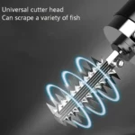 Electric Fish Scale Scraper Household Automatic Wireless Scraping Tool CN Plug - Image 3