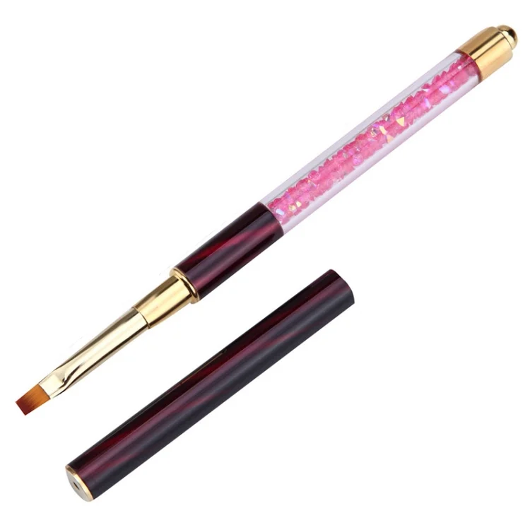 Cat Eye Pen Barrel Painted Pen With Diamond Light Therapy Nail Tool Light Therapy Pen