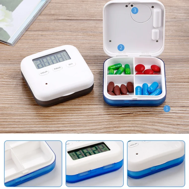 TBD0551754901_B2.webp Electronic Smart Timing Medicine Box Portable Medicine Dispensing Storage Box - Image 3