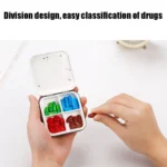 Electronic Smart Timing Medicine Box Portable Medicine Dispensing Storage Box - Image 4