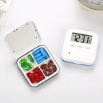 Electronic Smart Timing Medicine Box Portable Medicine Dispensing Storage Box - Image 9