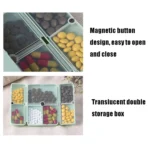 Folding Portable Sealed and Dispensing Small Pill Box - Image 5