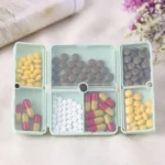 Folding Portable Sealed and Dispensing Small Pill Box - Image 9