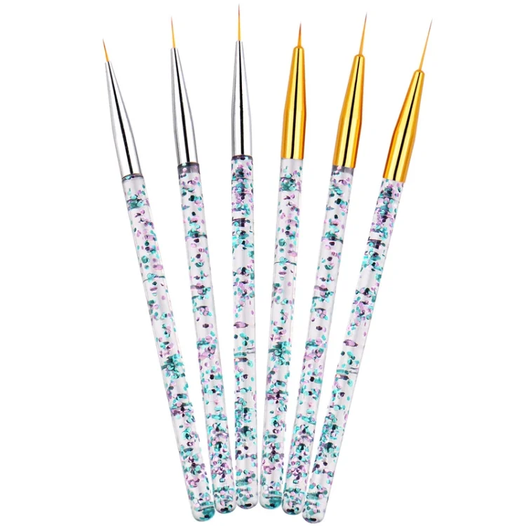 TBD0551758001_B1.webp 3pcs / Set Nail Art Brush Tool Acrylic Nail Crystal Carving Phototherapy Drawing Pen - Image 2