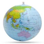 Inflatable Globe World Earth Ocean Map Ball Geography Learning Kids Educational Beach Ball , Size: 30cm - Image 2
