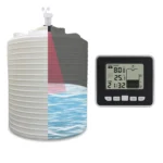 TS-FT002 Multifunctional Ultrasonic Electronic Water Tank Level Gauge With Indoor Temperature Thermometer Clock Display Water Level Gauge - Image 7