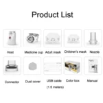 YMK-R9 Ultrasonic Portable Micro mesh Atomizer Handheld Household Adult And Child Atomizer - Image 9