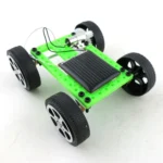 Creative Kids Early Education DIY Solar Energy Car Science Experiment Assembled Toy, Size:3.2x7.5x8cm - Image 2