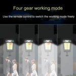 Solar Wall Light Outdoor Waterproof Human Body Induction Garden Lighting Household Street Light - Image 4