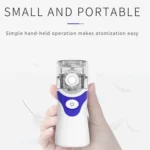 YMK-W6 Children Adult Ultrasonic Portable Micro-Mesh Atomizer Household Handheld Two-Speed Adjustable Compression Atomizer - Image 11