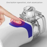 YMK-W6 Children Adult Ultrasonic Portable Micro-Mesh Atomizer Household Handheld Two-Speed Adjustable Compression Atomizer - Image 4