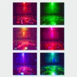 10W Mini Laser Light Magic Ball Projector Light Sound Control Flash Stage Light - Image 7