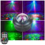 10W Mini Laser Light Magic Ball Projector Light Sound Control Flash Stage Light - Image 9