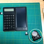 Writing Pad Calculator Business Notepad Innovative Writing Pad, Style: Button Battery - Image 3
