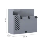 Chopsticks Basket Rack Wall-Mounted Chopstick Cage Household Multifunctional Spoon Knife Holder Integrated CStorage Box - Image 3