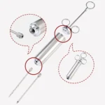 304 Stainless Steel Seasoning Syringe Barbecue Tool Turkey Needle Set - Image 3