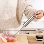 304 Stainless Steel Seasoning Syringe Barbecue Tool Turkey Needle Set - Image 7
