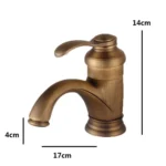 Bathroom All-Brass Faucet Mixed Water Basin Faucet - Image 2
