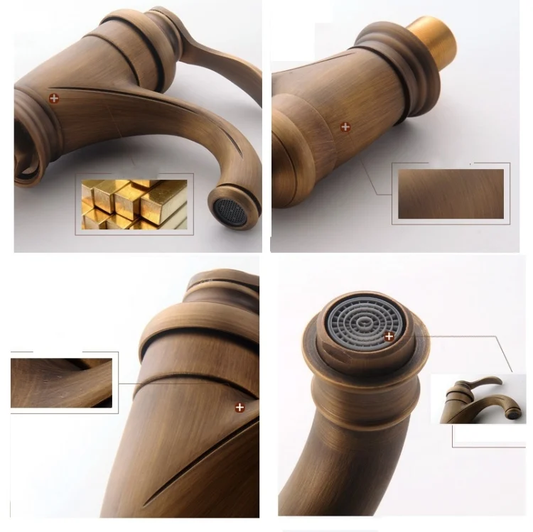 TBD05524915_2.webp Bathroom All-Brass Faucet Mixed Water Basin Faucet - Image 3