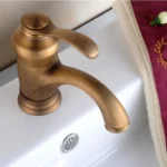 Bathroom All-Brass Faucet Mixed Water Basin Faucet - Image 4