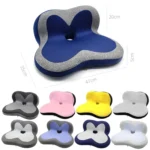 Memory Foam Petal Cushion Office Chair Home Car Seat Cushion - Image 2