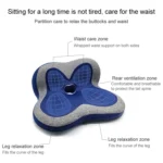 Memory Foam Petal Cushion Office Chair Home Car Seat Cushion - Image 4