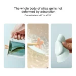 Food Grade Bunny Ears Shape Silicone Cup Lid Sealing Lid Cartoon Mug Dustproof Leak-Proof Lid - Image 3