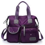 Waterproof Oxford Cloth Handbag Casual Nylon Shoulder Diagonal Bag Female Bag Canvas Bag