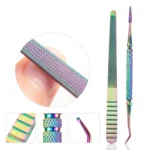 11 in 1 Color Titanium Stainless Steel Nail Steel Push Nail File - Image 3