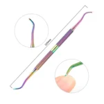 11 in 1 Color Titanium Stainless Steel Nail Steel Push Nail File - Image 7