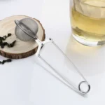 2 PCS Stainless Steel Sphere Mesh Tea Strainer Coffee Herb Spice Filter Tea Infuser - Image 4
