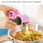 2 PCS Multifunctional Spiral Double-Headed Grater With Sharpener Kitchen Gadgets - Image 3