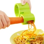 2 PCS Multifunctional Spiral Double-Headed Grater With Sharpener Kitchen Gadgets - Image 5