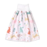 Baby Water-Proof And Leak-Proof Cloth Diapers Children Washable Cotton Cloth Bed-Wetting Skirt Pants