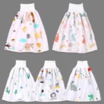Baby Water-Proof And Leak-Proof Cloth Diapers Children Washable Cotton Cloth Bed-Wetting Skirt Pants - Image 10