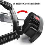 TG-TD123 Large Floodlight C0B Head-Mounted LED Rechargeable Multifunctional Outdoor Camping Fishing Light Flashlight - Image 4