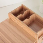 LCD Monitor Increase Rack Wooden Keyboard Rack Desktop Storage Rack Shelf - Image 5