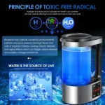 2L Heating Constant Temperature Hydrogen-Rich Water Machine Micro-electrolysis Water Kettle, EU Plug - Image 4