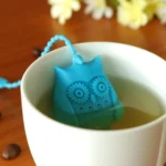 2PCS Creative Cute Owl Tea Strainer Tea Bags  Food Grade Silicone Tea Infuser Filter - Image 6