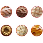 Bread Trimming French Stick Cutting Knife Dough Bisector Curved Stainless Steel Dough Cutter With Wooden Handle - Image 6