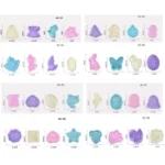 4 in 1 Three-Dimensional Fondant Biscuit Embossing Mold Push-Type Cake Mold Random Style Delivery - Image 4