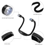 Portable U-shaped LED Flexible Handsfree Hug Neck Reading Book Lamp Torch - Image 4