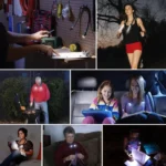 Portable U-shaped LED Flexible Handsfree Hug Neck Reading Book Lamp Torch - Image 6