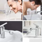 720-Degree Universal Rotating Faucet Anti-Splash Spout Filter Dual-Function Faucet - Image 3