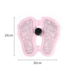 MLR-125 Mini Foot Massager Elderly Foot Foot Massager EMS Portable Pulse Home Foot Relaxing Massager - Image 2