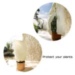 2 PCS Winter Plant Freeze Protection Cover Non-Woven Anti-Bacterial Tree Cover - Image 4