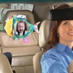 Baby Car Seat Reverse Car Rearview Mirror Pendant Plush Toy - Image 2