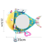 Baby Car Seat Reverse Car Rearview Mirror Pendant Plush Toy - Image 3