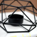 Wedding Wrought Iron Candle Holders Craft Candle Holders Home Decoration Ornaments, Size: Large - Image 5