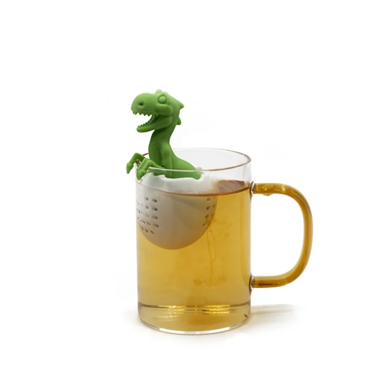 TBD0554989801_B5.webp Dinosaur Baby Silicone Tea Strainer - Image 6